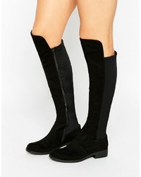 Asos Connor Stretch Knee High Boots