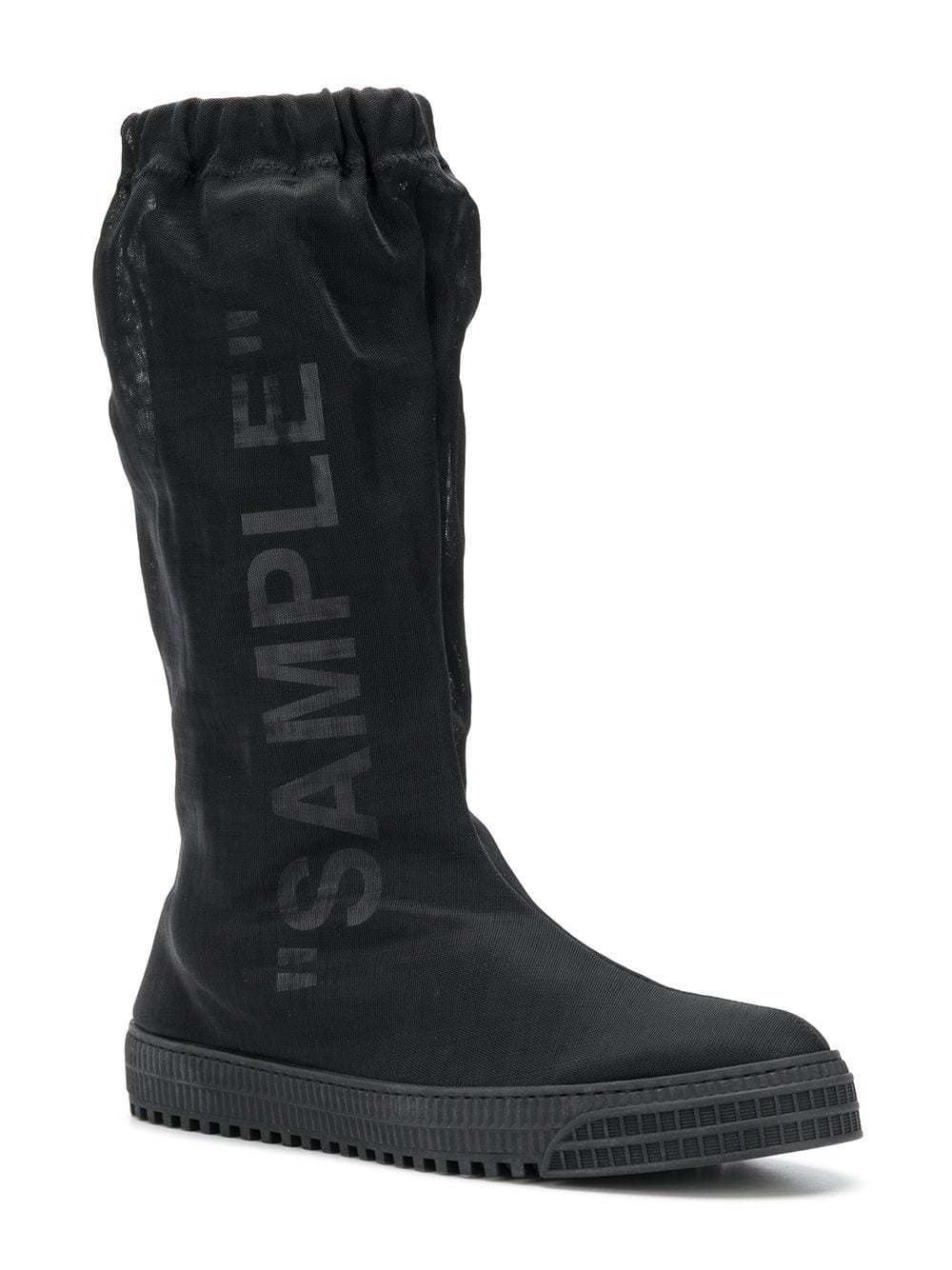 Off white sale sample boots