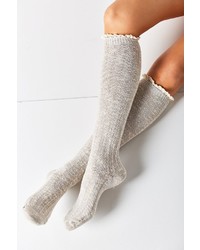 Urban Outfitters Crochet Cuff Knee High Sock