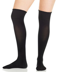 Spanx Get Over It Over The Knee Socks Scalloped Edge