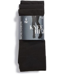 Nordstrom Solid Opaque Knee High Socks