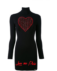 Philipp Plein Knit Heart Dress