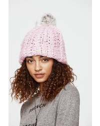 Rebecca Minkoff Always On Cable Knit Headphone Beanie