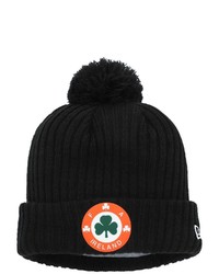 New Era Black Ireland National Team Heritage Bobble Cuffed Knit Hat With Pom At Nordstrom