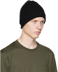 Norse Projects ARKTISK Black Top Tech Beanie