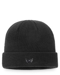 FANATICS Branded Black Washington Capitals Authentic Pro Black Ice Cuffed Knit Hat At Nordstrom