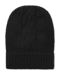 Majestic Filatures Cable Knit Wool And Cashmere Blend Beanie