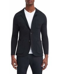 Efm Engineered For Motion Hull Knitted Wool Blazer