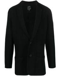 Armani Exchange Single Breasted Knitted Jacket