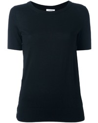 Akris Punto Short Sleeve Knitted Top