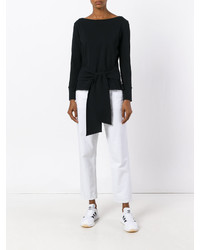 Eleventy Boat Neck Knitted Blouse