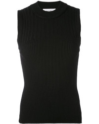 Carven Ribbed Knit Top