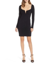 AFRM Capo Notched Scoop Neck Sweater Dress