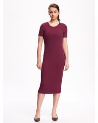 Old Navy Fitted Rib Knit Midi For