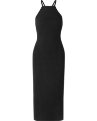 The Range Suspension Ribbed Knit Midi Dress