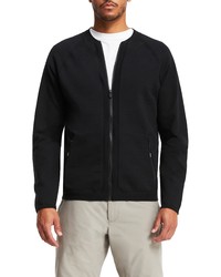 Brady 3d Knit Seamless Bomber Jacket In Carbon At Nordstrom
