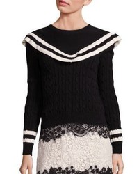 RED Valentino Cable Knit Sweater