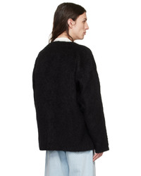 Our Legacy Black Brushed Cardigan