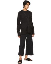 CFCL Black Fluted Cardigan