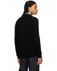 Comme Des Garcons Play Black Invader Edition Heart Cardigan