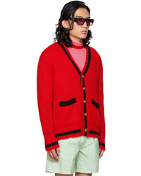 Thames MMXX Red Courting Cardigan