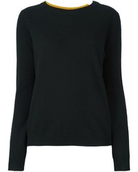 Black Knit Cashmere Sweater