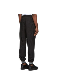 Dolce and Gabbana Black Cotton Lounge Pants