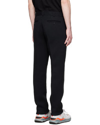 Comme des Garcons Homme Black Cotton Trousers