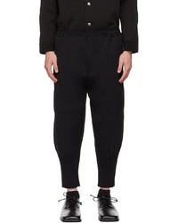 CFCL Black Fluted Trousers