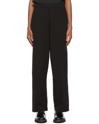 Our Legacy Black Waffle Rib Reduced Trousers