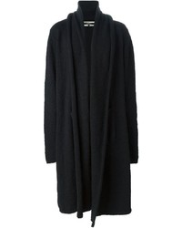 Black Knit Coat