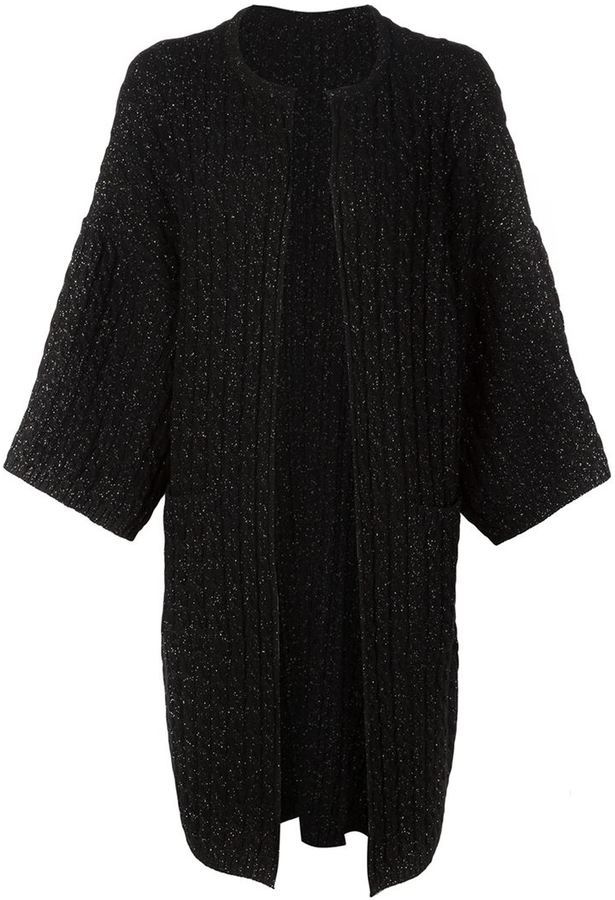 Lucien Pellat-Finet Lucien Pellat Finet Cable Knit Cardi Coat