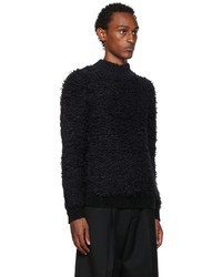 Dries Van Noten Black Nylon Sweater