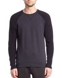 Madison Supply Long Sleeve Knit Fleece Pullover