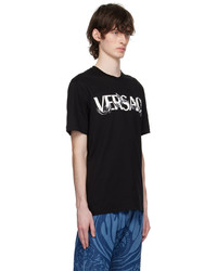 Versace Black Barocco T Shirt