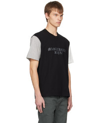 Mastermind Japan Black Colorblock T Shirt