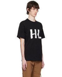 Helmut Lang Black Crumple T Shirt