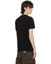 Moncler Black Flocked T Shirt