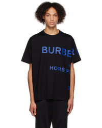 Burberry Black Horseferry T Shirt