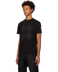 Moncler Black Monogram T Shirt