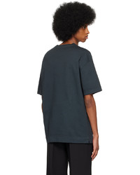 Massimo Alba Black Nevis T Shirt