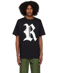 Raf Simons Black R T Shirt