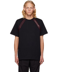 Alexander McQueen Black Selvedge Tape T Shirt