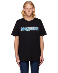 Alexander McQueen Black Spray T Shirt