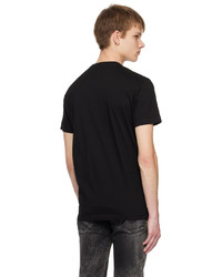 DSQUARED2 Black Surf Board Cool T Shirt