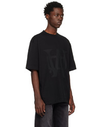 We11done Black Symbol T Shirt