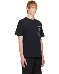 A-Cold-Wall* Black Technical Polygon T Shirt