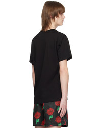 VERSACE JEANS COUTURE Black V Emblem T Shirt