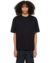 A-Cold-Wall* Black Zip Pocket T Shirt