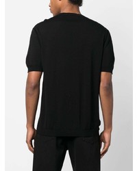 Tagliatore Knitted Short Sleeve T Shirt